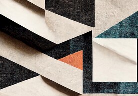 现代简约抽象几何轻奢地毯地垫