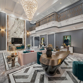 别墅客厅  豪宅