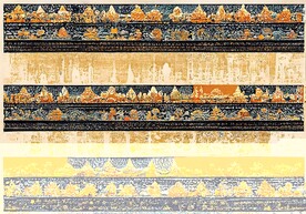 复古花纹地毯地垫