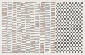 抽象色块地毯图案