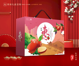 红枣包装 大枣礼盒