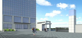 企业大门设计案例效果图