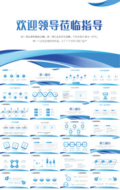 热烈欢迎上级领导莅临指导PPT