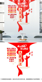 人民至上文化墙