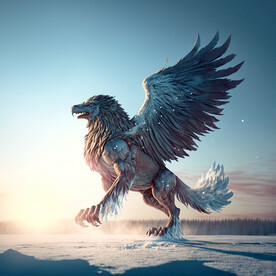 冰封飞鹰兽