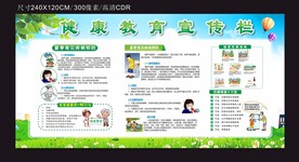 夏季健康教育宣传栏