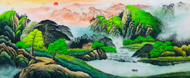 山水画