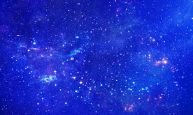 蓝色星空背景