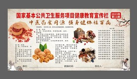 健康教育宣传栏  公共卫生服务