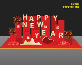 春节美陈图片