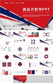 红蓝招商引资商业计划书PPT