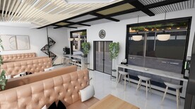 工业风咖啡馆装修效果图