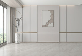 现代客厅背景墙