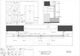 干挂隐形管井门及木纹金属板隐形
