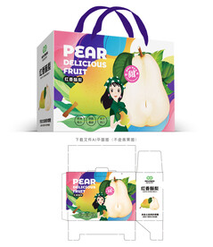 红香酥梨包装