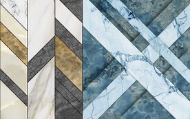 几何大理石背景墙