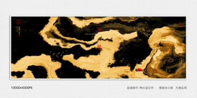 中国风玄关意境装饰画