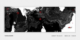 水墨电视背景墙