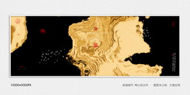 高端水墨肌理装饰画