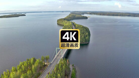 海岛跨海大桥风景