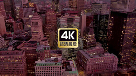 现代城市建筑群美景