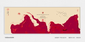 新中式抽象禅意肌理