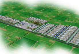 新农村建设鸟瞰