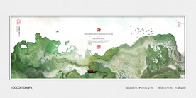 新中式水墨山水装饰画