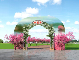 网红打卡点设计案例效果图