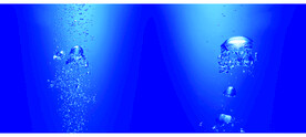 蓝色水泡图片 