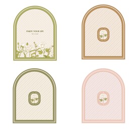 清新复古地垫设计