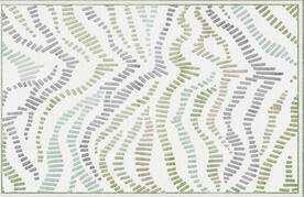 抽象斑马纹地毯