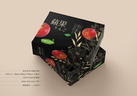 苹果包装 平面图