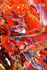 高端抽象肌理水纹