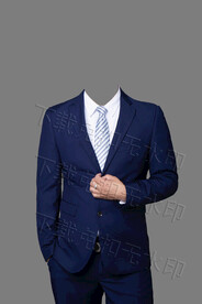 高清男士形象照工作商务照模板