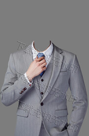 高清男士形象照工作商务照模板