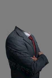 高清男士形象照工作商务照模板