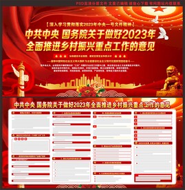 2023中央一号文件