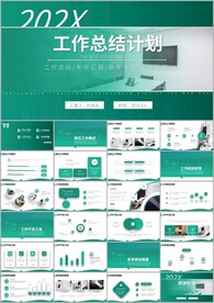 商务项目工作总结工作汇报ppt