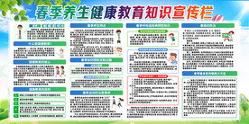 春季健康教育宣传栏