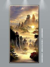 山水风景装饰画