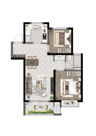 户型图 家配图 洋房图图片