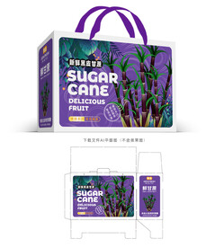 红皮甘蔗包装