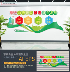 垃圾分类文化墙