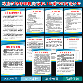 家庭农场制度牌