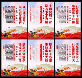安全生产展板