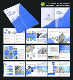 蓝色医疗法律企业画册