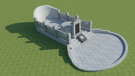 墓地坟墓设计案例效果图