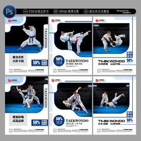 跆拳道展板