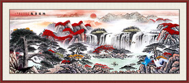 国画山水